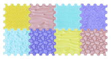 ORTOTO Puzzle Mats Set "Sensory&Calm Pastel" 